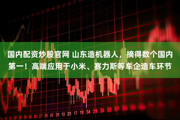 国内配资炒股官网 山东造机器人，摘得数个国内第一！高端应用于小米、赛力斯等车企造车环节